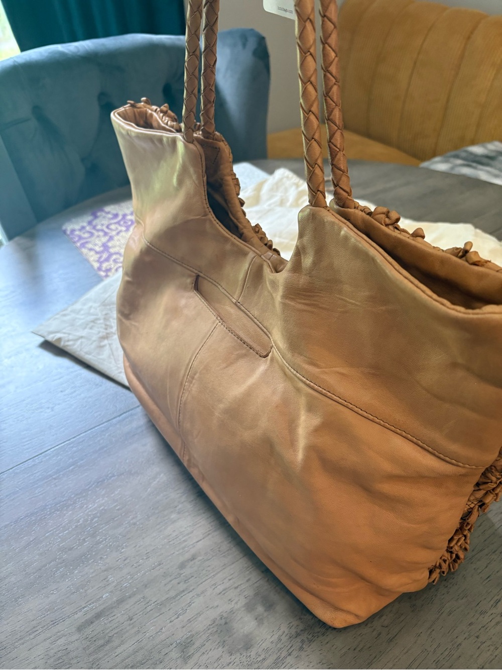 HOBO Tempo, vintage tote/purse, NWT, genuine leather - Picture 7 of 16